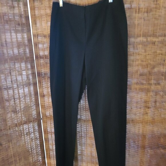 VTG Randy Kemper Black Dress Size 12 USA Made in NYC 96% Cotton - Picture 2 of 5